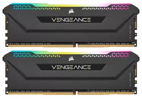 رم دسکتاپ (16GB*2) 32 گیگابایت Corsair مدل VENGEANCE RGB PRO SL DDR4 3200MHz