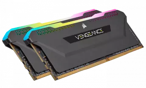 رم دسکتاپ (16GB*2) 32 گیگابایت Corsair مدل VENGEANCE RGB PRO SL DDR4 3200MHz