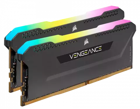 رم دسکتاپ (16GB*2) 32 گیگابایت Corsair مدل VENGEANCE RGB PRO SL DDR4 3200MHz