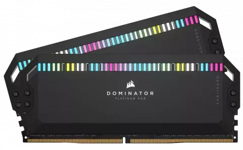 رم دسکتاپ (16GB*2) 32 گیگابایت Corsair مدل DOMINATOR PLATINUM RGB DDR5 5600MHz