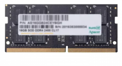 رم لپ تاپ 16 گیگابایت Apacer مدل AS16GGB32CSYBGH DDR4 3200MHz