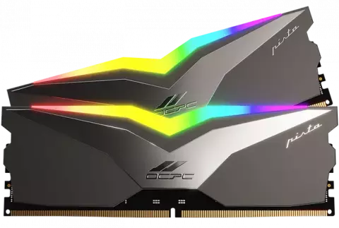 رم دسکتاپ (8GB*2) 16 گیگابایت OCPC مدل PISTA DDR5 5600MHz