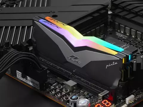رم دسکتاپ (8GB*2) 16 گیگابایت OCPC مدل PISTA DDR5 5600MHz