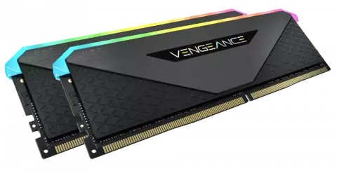 رم دسکتاپ 32 گیگابایت Corsair مدل VENGEANCE RGB RT DDR4 4600MHz