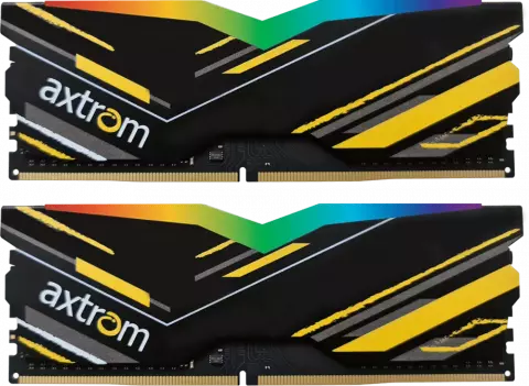 32GB KIT(2*16GB) 3600 AXTROM TESLA RGB AM32D3600CL18-RB DDR4 AVAJANG PC RAM