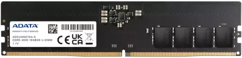 رم دسکتاپ (16GB*1) 16 گیگابایت Adata مدل AD5U480016G-S DDR5 4800MHz
