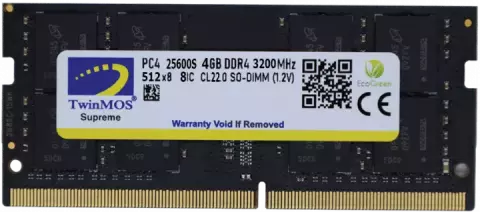 لپتاپ مدل 4GB 3200 TWINMOS MDD44GB3200N DDR4 SAZGAR