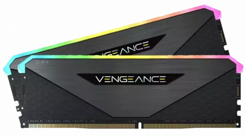 رم دسکتاپ (8GB*2) 16 گیگابایت Corsair مدل VENGEANCE RGB RT DDR4 3200MHz