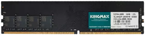 رم کامپیوتر 16 گیگابایت DDR4 تک کاناله (2400) 2666 مگاهرتز Kingmax