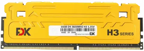 16GB 3600 FDK CL18 U-DIMM H3 SERIES DDR4 FADAK PC RAM