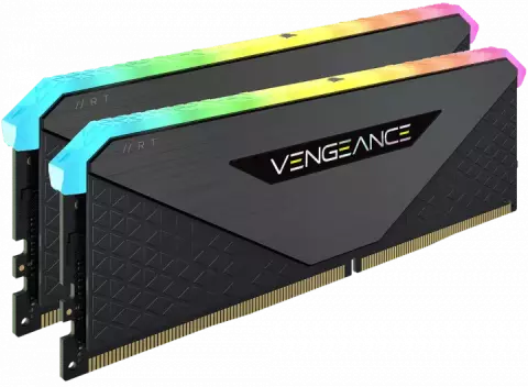 رم دسکتاپ (8GB*2) 16 گیگابایت Corsair مدل VENGEANCE RGB RT DDR4 3600MHz