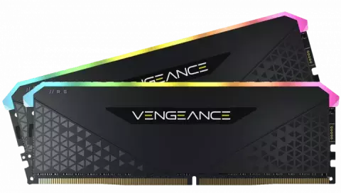 رم دسکتاپ (8GB*2) 16 گیگابایت Corsair مدل VENGEANCE RGB RS DDR4 3600MHz