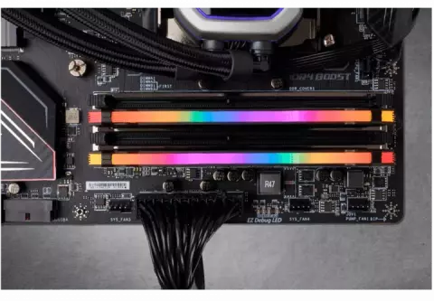 رم دسکتاپ (8GB*2) 16 گیگابایت Corsair مدل VENGEANCE RGB PRO DDR4 3600MHz