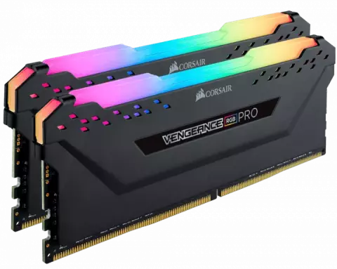 رم دسکتاپ (8GB*2) 16 گیگابایت Corsair مدل VENGEANCE RGB PRO DDR4 3200MHz