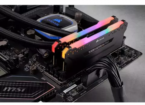 رم دسکتاپ (8GB*2) 16 گیگابایت Corsair مدل VENGEANCE RGB PRO DDR4 3200MHz
