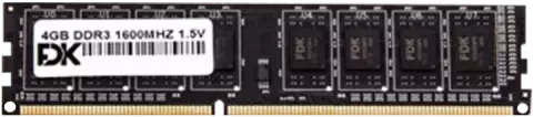 رم دسکتاپ (4GB*1) 4 گیگابایت FDK DDR3 1600MHz سری A1