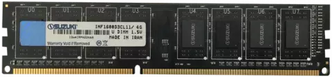 4GB 1600 SUZUKI INFINITY INF1600D3CL11/4G DDR3 FADAK PC RAM