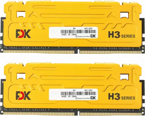 16GB KIT (2*8GB) 3000 FDK CL15 U-DIMM H3 SERIES DDR4 FADAK PC RAM
