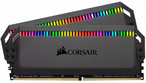 رم دسکتاپ 32 گیگابایت Corsair مدل DOMINATOR PLATINUM RGB DDR4 3200MHz