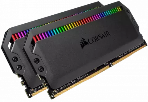 رم دسکتاپ 32 گیگابایت Corsair مدل DOMINATOR PLATINUM RGB DDR4 3200MHz
