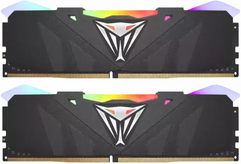 32GB KIT(2*16GB) 3600 PATRIOT VIPER RGB PVR432G360C8K LS DDR4 PC RAM
