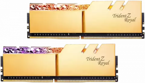 رم کامپیوتر 64 گیگابایت G.Skill مدل Trident Z Royal F4-3200C16D-64GTRG