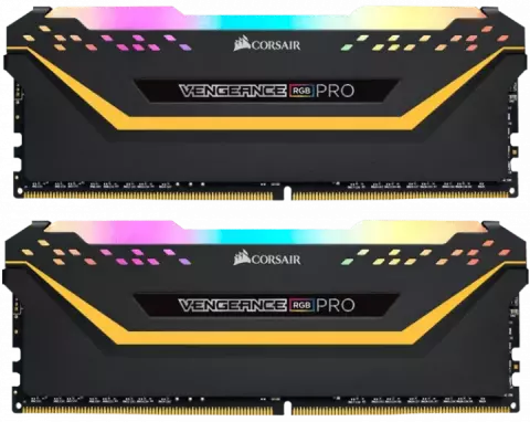 رم کامپیوتر 32 گیگابایت DDR4 دو کاناله 3200 مگاهرتز Corsair مدل VENGEANCE RGB PRO