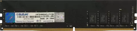 8GB 2400 SUZUKI INFINITY INF2400D4CL17/8G DDR4 FDK PC RAM