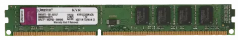 رم دسکتاپ (2GB*1) 2 گیگابایت Kingston مدل KVR1333D3N9/2G DDR3 1333MHz