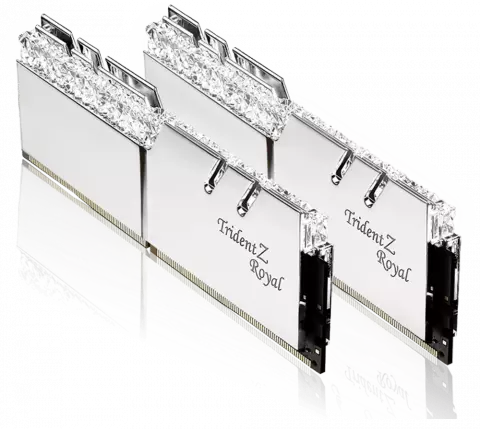 رم کامپیوتر 16 گیگابایت G.Skill مدل TRIDENT Z ROYAL F4-4000C18D-16GTRS