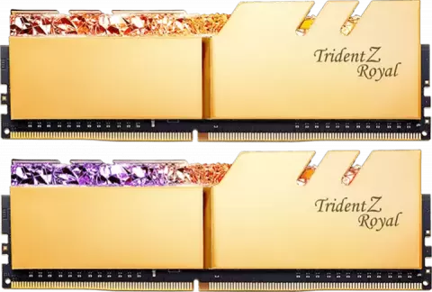 رم کامپیوتر 32 گیگابایت G.Skill مدل TRIDENT Z ROYAL F4-3200C16D-32GTRG