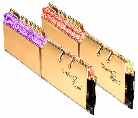 رم کامپیوتر 32 گیگابایت G.Skill مدل TRIDENT Z ROYAL F4-3200C16D-32GTRG