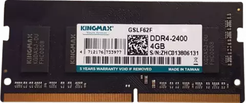 رم لپ تاپ 4 گیگابایت Kingmax مدل GSLF62F DDR4 2400MHz