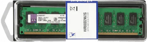رم کامپیوتر 2گیگابایت مارک Kingston مدل KVR800D2N6/2G