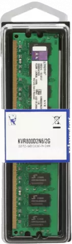 رم کامپیوتر 2گیگابایت مارک Kingston مدل KVR800D2N6/2G