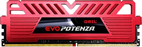 رم کامپیوتر 4گیگابایت مارک Geil مدل EVO POTENZA