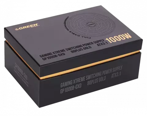 پاور 1000 وات Green مدل GP1000B-GXD 80Plus Gold