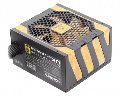 پاور 600 وات Green مدل GP600A-UK EVO 80Plus Gold