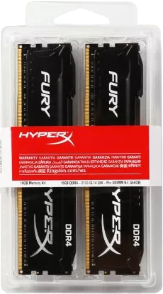 رم 8گیگابایت مارک Kingston مدل HYPERX FURY HX426C15FBK2/8