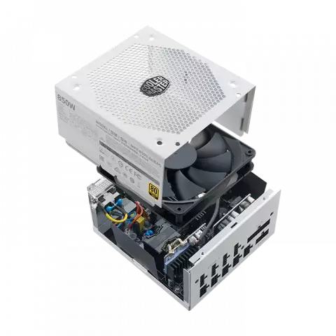 پاور 850 وات Cooler Master مدل V850 Gold V2 White Edition