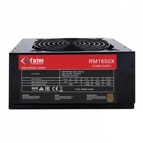 پاور 1650 وات Fater مدل RM1650X 80Plus Bronze