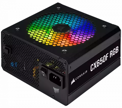 پاور 650 وات Corsair مدل CX650F RGB 80Plus Bronze