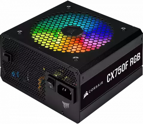 پاور 750 وات Corsair مدل CX 750F RGB 80Plus Bronze