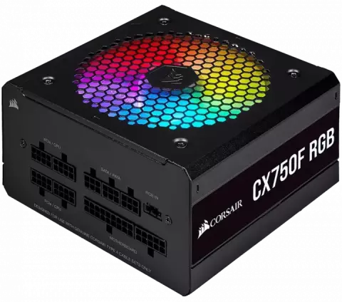پاور 750 وات Corsair مدل CX 750F RGB 80Plus Bronze