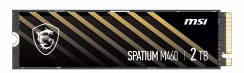 حافظه SSD اینترنال 2 ترابایت MSI مدل SPATIUM M460 NVME M.2