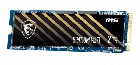 حافظه SSD اینترنال 2 ترابایت MSI مدل SPATIUM M371 NVME M.2