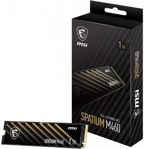 حافظه SSD اینترنال 1 ترابایت MSI مدل SPATIUM M460 NVME M.2
