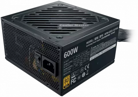 پاور 600 وات Cooler Master مدل G600 80Plus Gold