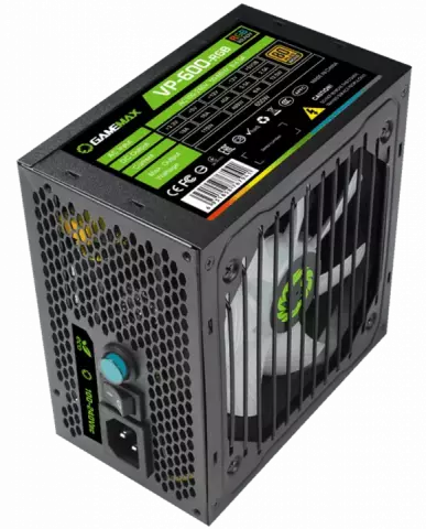 پاور 600 وات GameMax مدل VP-600-RGB 80Plus Bronze