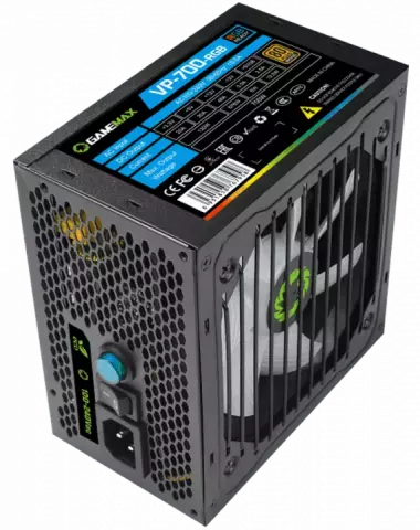 پاور 700 وات GameMax مدل VP-700-RGB 80Plus Bronze